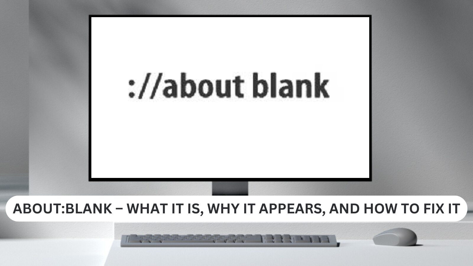 About:Blank – What It Is, Why It Appears, and How to Fix It