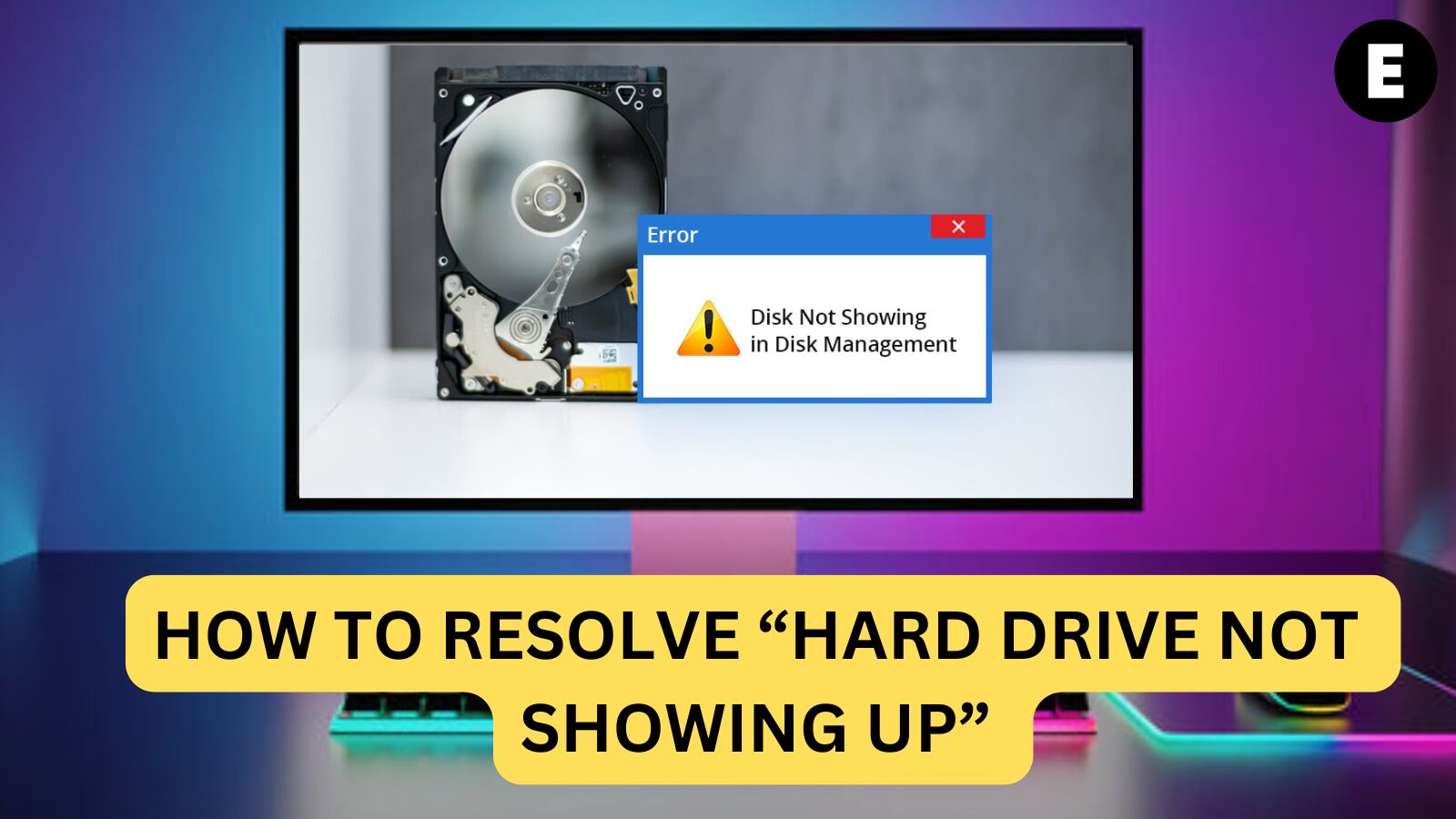 Hard Drive Not Showing Up in Windows 10? Here’s How to Fix It