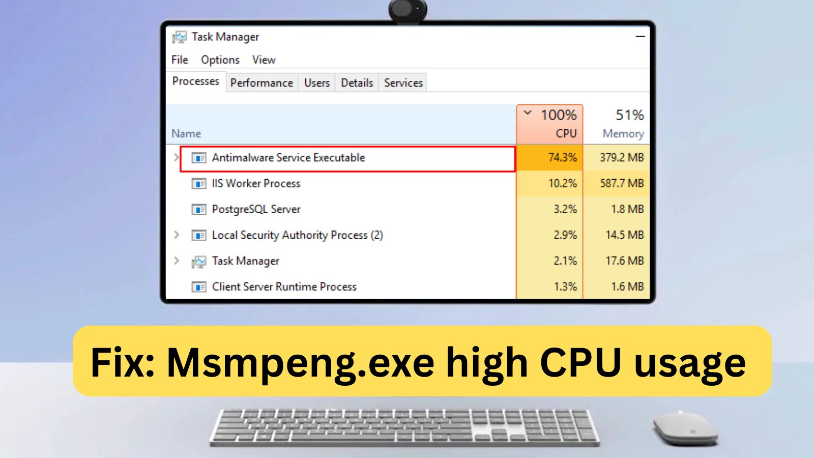 What is Antimalware Service Executable (Msmpeng.exe)?